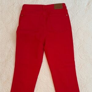 Judy Blue Bold Red Jeans